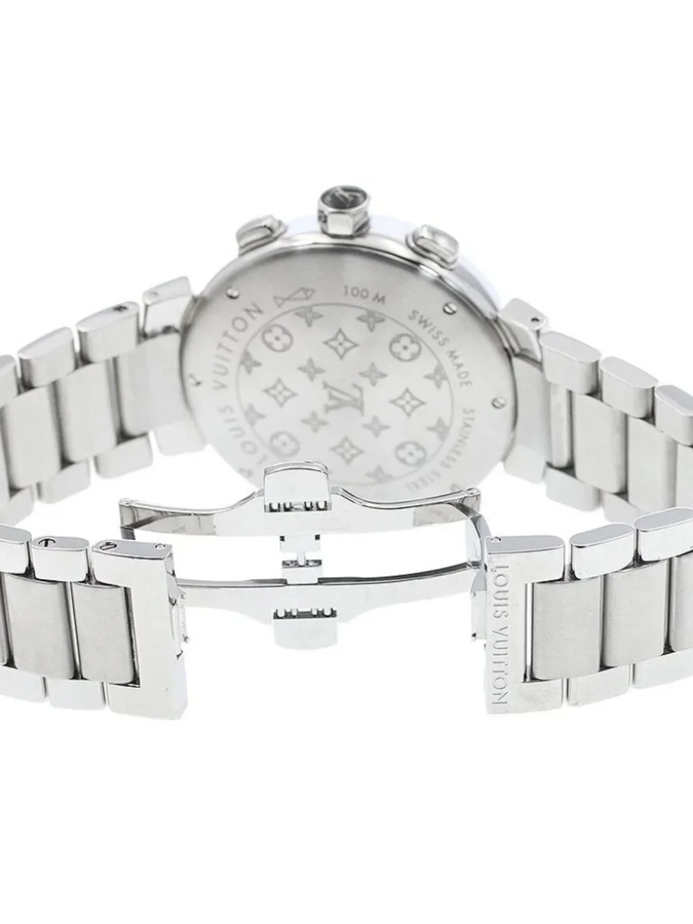 LOUIS VUITTON Tambour Lovely Cup lug diamond Quartz Men's Watch